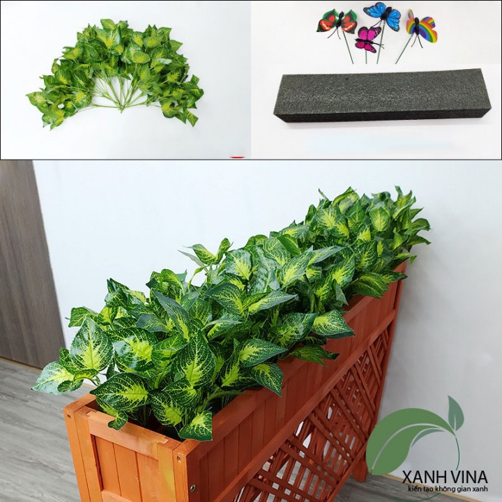 Bục cây giả 1m đẹp phù hợp decor mọi không gian